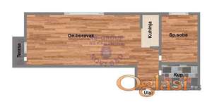 Dvosoban stan u izgradnji na Telepu