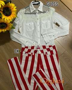 Farmerke cK i Guess košulja