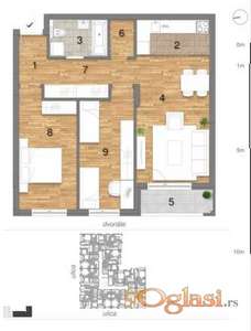 Trosoban stan PDV vrhunski kvalitet