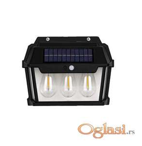 Solarna led lampa tri sijalice Model BK-888-3