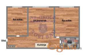 Dvoiposoban, 48m2 Satelit