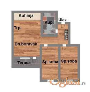 Parking mesto u ceni , pdv, vrhunski kvalitet ! -55m2-