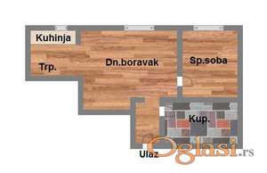 Suterenski jednoiposoban stan