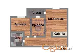 Dvoiposoban stan u izgradnji na Podbari