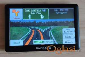 Vrhunski GPS GoPROSTO 7" HD 8gb 256mb RAM mape u ceni 120e