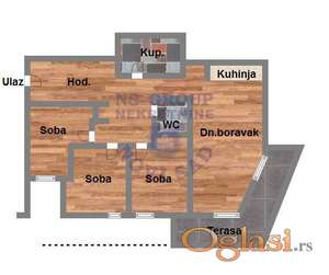 Troiposoban 83m2 Mišeluk