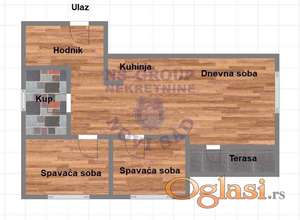 Odličan trosoban stan na Alibegovcu!