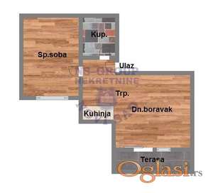 Dvosoban stan na Adicama u izgradnji