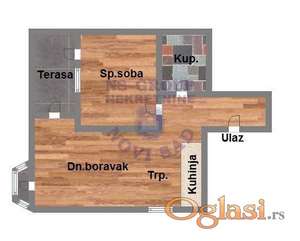 Odličan dvosoban stan na Veterničkoj rampi.