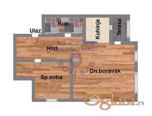 Dvosoban stan izgradnja Klisa