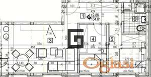 IDEALAN PORODIČNI STAN OD 54 m² SA DVE SPAVAĆE SOBE I TERASOM! ID#3315