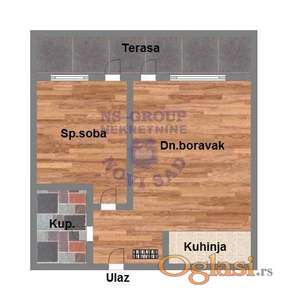 Dvosoban stan na Novoj Detelinari u izgradnji!