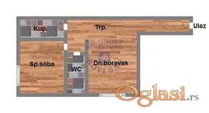 Dvosoban stan u Futog 54m2