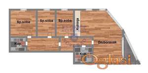 Cetvorosoban stan na Telepu!