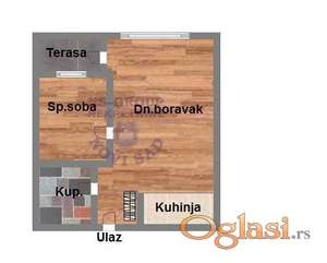 Dvosoban stan u izgradnji na Adicama