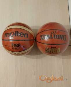 Košarkaška lopta MOLTEN i SPALDING