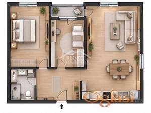 Moderan Stan u Izgradnji – Ledine, 54m2 ID#25599