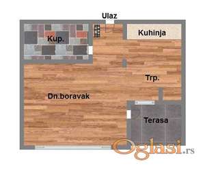 Odličan jednosoban stan na Petrovaradinu!