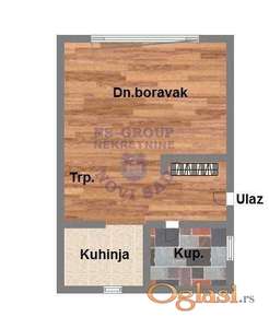 Jednosoban stan na Klisi 22m2