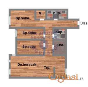 Odličan četvorosoban stan u izgradnji na Petrovaradinu! 98m2