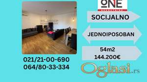 Dvosoban stan u luksuzno gradjenoj zgradi