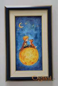 Ulje na platnu - Svet malog princa, prelepa slika!