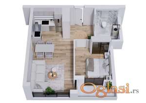 Bulevar patrijarha Pavla,dvosoban,izgradnja