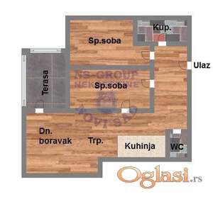 Odlican trosoban stan u izgradnji na Salajci!