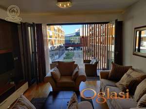 Izdavanje stana Beograd na vodi – West 65, luksuzan dvosoban stan 60m2 sa terasom i garažnim mestom