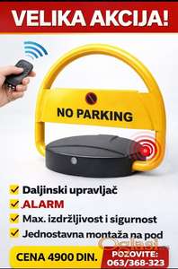 Parking stubić sa daljinskim upravljačem
