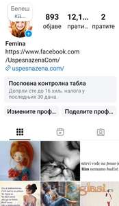 Kupite Instagram Stranicu sa Preko 12,000 Pratilaca – Savršena za Ženski Brend!