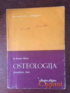 Osteologija, posebni deo - Dr Branko Šljivić