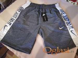 Nove muske pamucne markirane bermude Nike Sive 2XL 3XL Novo