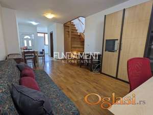 2.0 Centar 58m2+terasa, duplex, 2mč, kompletno namešten ID#1532