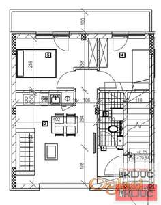 BLIZINA LIPOV GAJA, 41m2+terasa 5m2, Dvoiposoban, Izgradnja