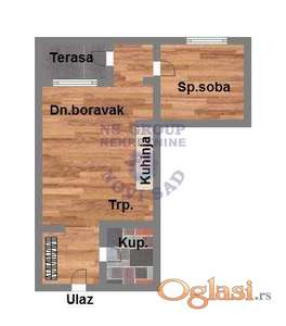 Jednoiposoban 30m2 Bulevar Patrijarha Pavla