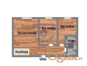 Dvoiposoban - 46m2 - Vrhunska lokacija
