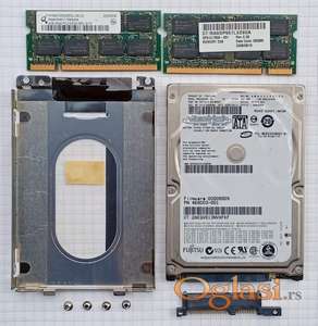 Hard disk 320gb i Ram 4gb