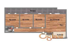 Odlična izgradnja kompleksa na Adicama - 102m2