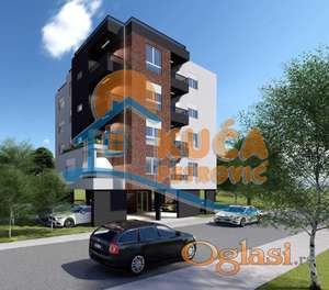 Top ponuda, novogradnja, dvoiposoban stan, 64.7m2, Novi Somborski Bulevar -iznad Pantalejske crkve