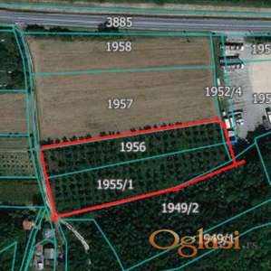 Plac 4809m2 na samom ulasku u Beočin