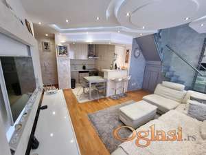 Izdaje se LUX opremljen četvorosoban stan - duplex na TOP lokaciji - 1300 eura