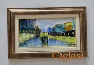 Ulje na platnu - Tramvaj