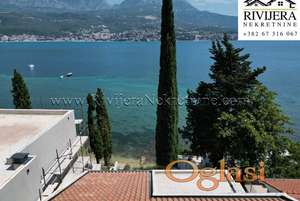 Luksuzna Vila u izgradnji prvi red do mora Njivice Herceg Novi