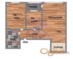Odličan trosoban stan u izgradnji