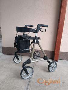 Hodalica šetalica alu sa naslonom i torbom elan classic