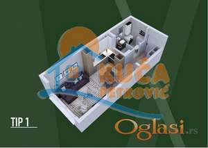 Garsonjera u luksuznoj novogradnji