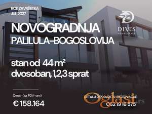 Funkcionalan dvosoban stan od 43,88 m² za život ili investiciju, Karaburma