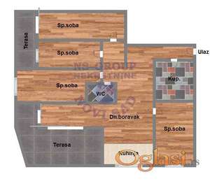 Petosoban stan - izgranja - BPP