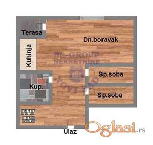 Dvoiposoban stan u izgradnji na Karagači